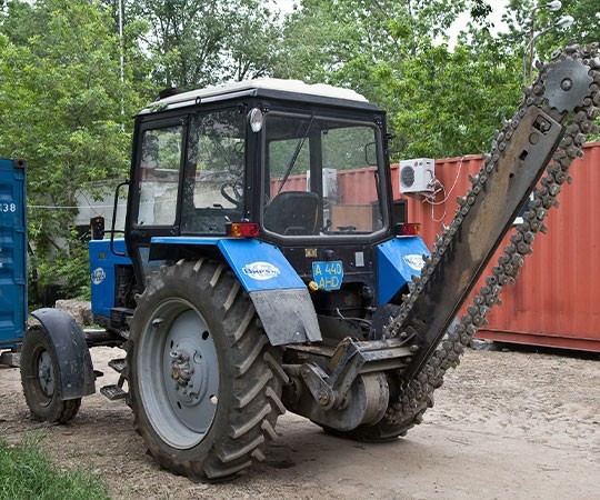 Траншеекопатель в аренду в Нальчике и  Кабардино-Балкарии